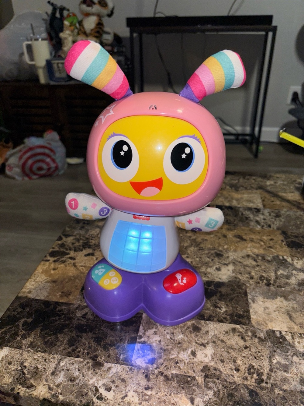 Fisher-Price Pink, Purple & Yellow Musical Learning Buddy